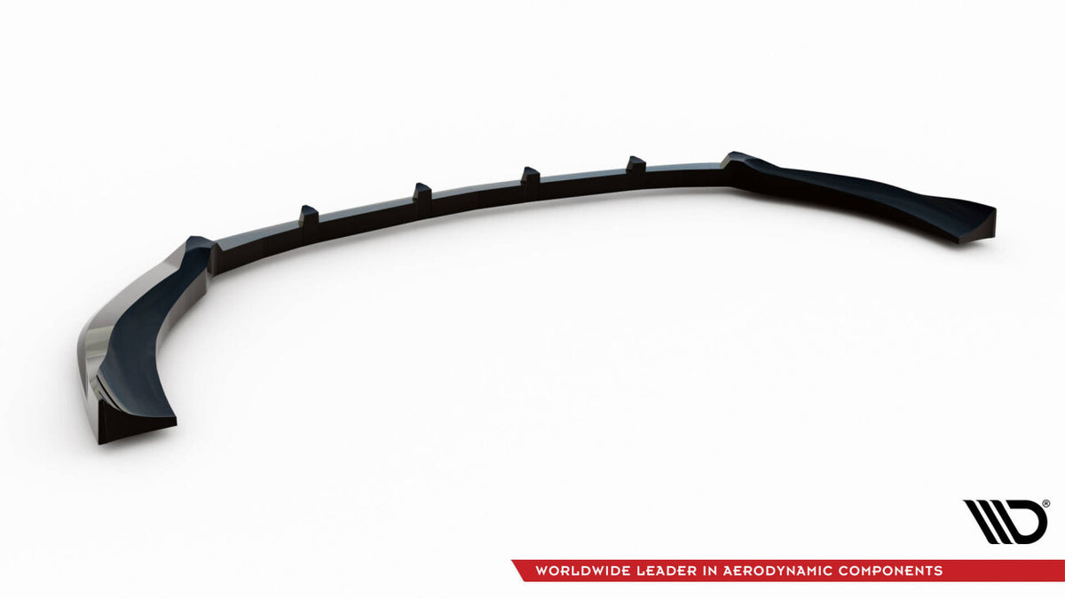 Frontlippe V.2 passend für Mercedes S AMG-Line W222 FL schwarz Hochglanz