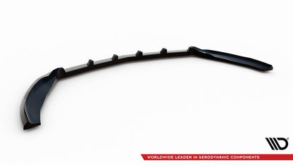 Frontlippe V.2 passend für Mercedes S Coupe AMG-Line C217 FL schwarz Hochglanz