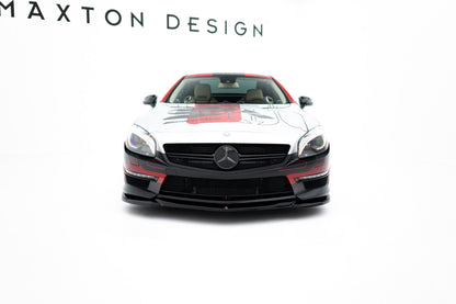 Frontlippe V.2 passend für Mercedes SL 63 AMG R231 schwarz Hochglanz