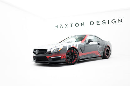 Frontlippe V.2 passend für Mercedes SL 63 AMG R231 schwarz Hochglanz