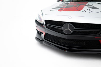 Frontlippe V.2 passend für Mercedes SL 63 AMG R231 schwarz Hochglanz