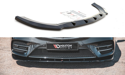 Frontlippe V.2 passend für Mercedes V-Klasse AMG-Line W447 schwarz Hochglanz