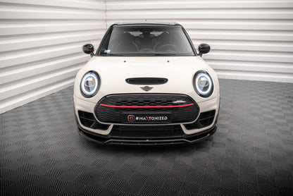 Frontlippe V.2 passend für Mini Cooper Clubman John Cooper Works F54 FL schwarz Hochglanz