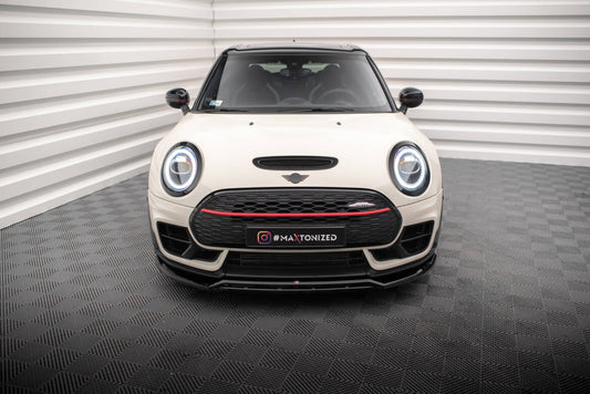 Frontlippe V.2 passend für Mini Cooper Clubman John Cooper Works F54 FL schwarz Hochglanz