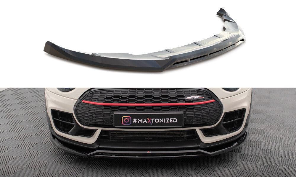 Frontlippe V.2 passend für Mini Cooper Clubman John Cooper Works F54 FL schwarz Hochglanz
