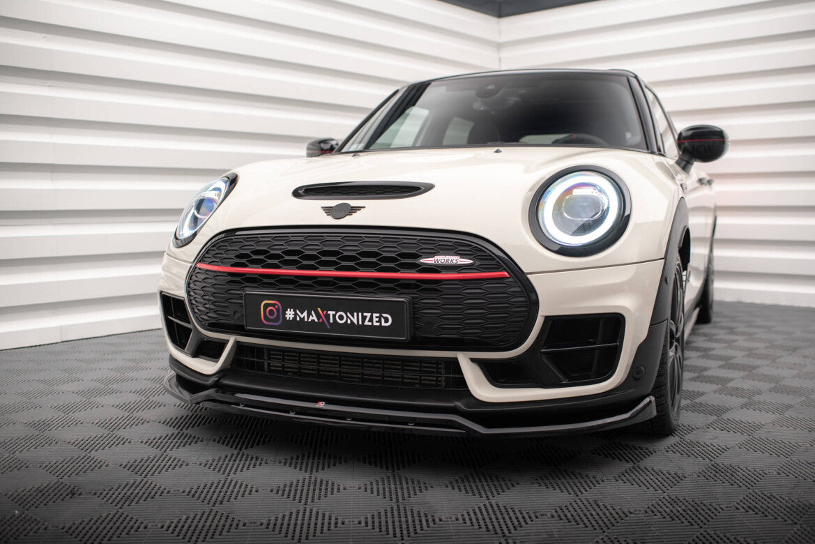 Frontlippe V.2 passend für Mini Cooper Clubman John Cooper Works F54 FL schwarz Hochglanz