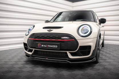 Frontlippe V.2 passend für Mini Cooper Clubman John Cooper Works F54 FL schwarz Hochglanz