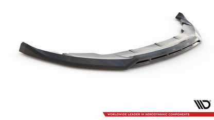 Frontlippe V.2 passend für Mini Cooper Clubman John Cooper Works F54 FL schwarz Hochglanz