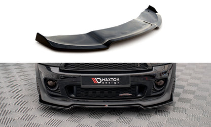 Frontlippe V.2 passend für Mini Cooper John Cooper Works R56 schwarz Hochglanz