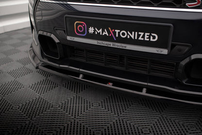Frontlippe V.2 passend für Mini Cooper S F56 FL schwarz Hochglanz