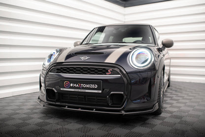 Frontlippe V.2 passend für Mini Cooper S F56 FL schwarz Hochglanz