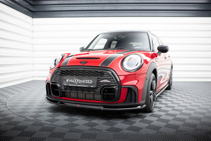 Frontlippe V.2 passend für Mini Cooper S John Cooper Works F56 FL schwarz Hochglanz