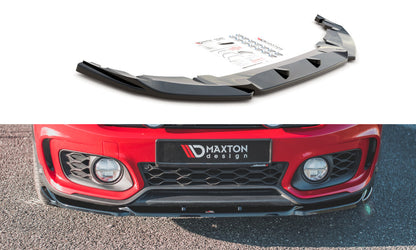 Frontlippe V.2 passend für Mini Countryman Mk2 F60 JCW schwarz Hochglanz