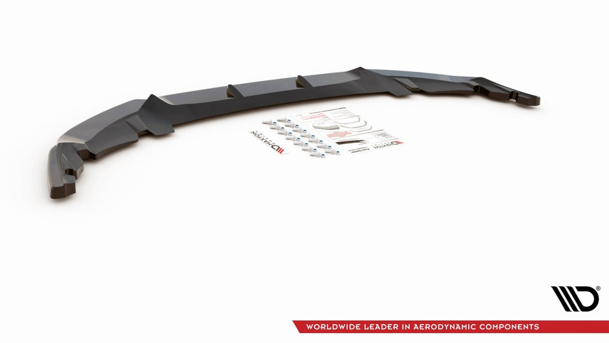 Frontlippe V.2 passend für Mini Countryman Mk2 F60 JCW schwarz Hochglanz