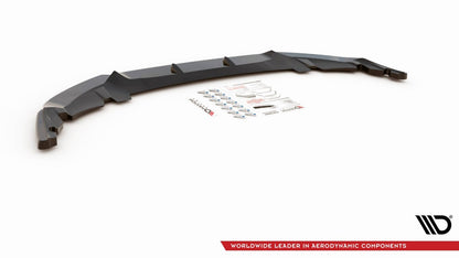 Frontlippe V.2 passend für Mini Countryman Mk2 F60 JCW schwarz Hochglanz