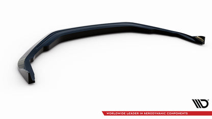 Frontlippe V.2 passend für Porsche 718 Cayman 982c schwarz Hochglanz