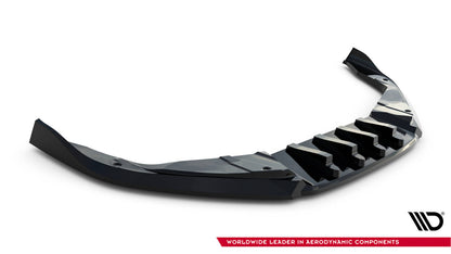 Frontlippe V.2 passend für Porsche 718 Cayman GTS 982c schwarz Hochglanz