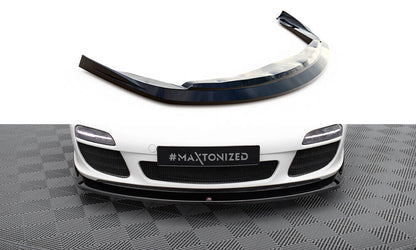 Frontlippe V.2 passend für Porsche 911 Carrera 997 FL schwarz Hochglanz