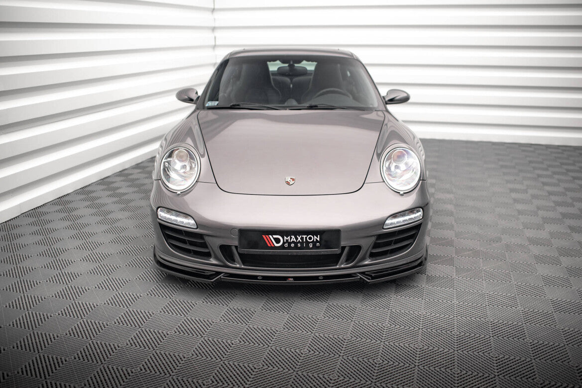 Frontlippe V.2 passend für Porsche 911 Carrera GTS 997 FL schwarz Hochglanz