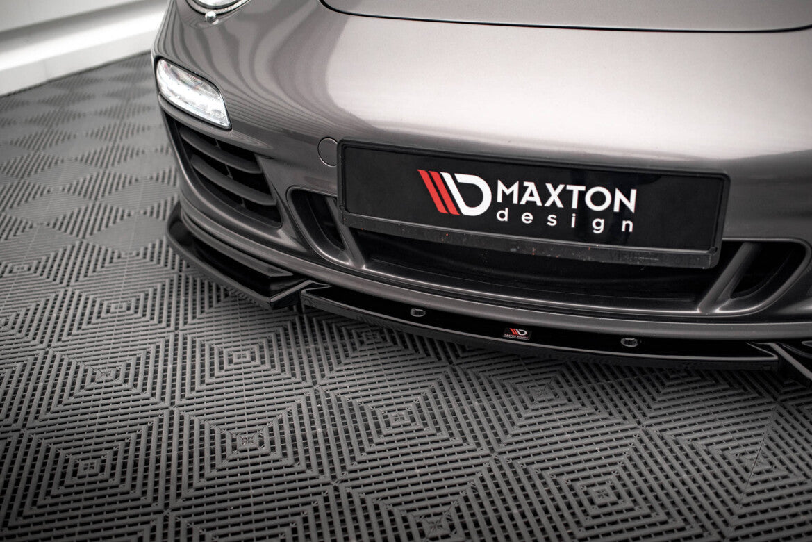 Frontlippe V.2 passend für Porsche 911 Carrera GTS 997 FL schwarz Hochglanz