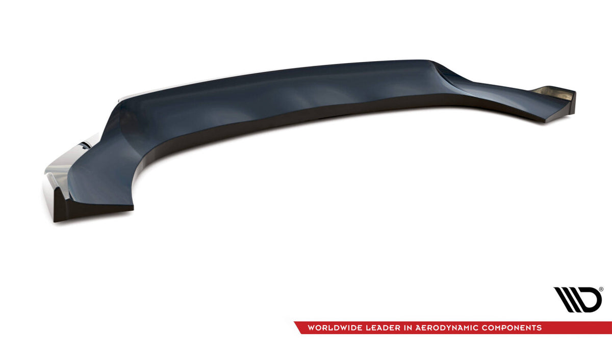 Frontlippe V.2 passend für Porsche Macan GTS / Sport Design Mk1 FL schwarz Hochglanz