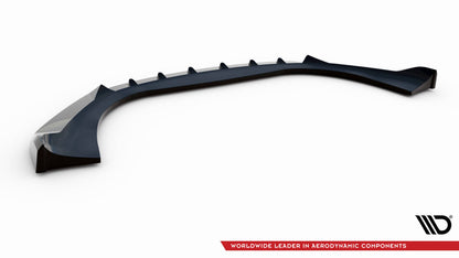 Frontlippe V.2 passend für Porsche Macan Mk1 schwarz Hochglanz