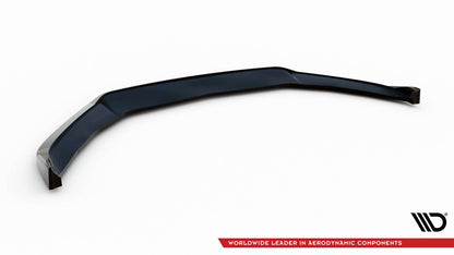 Frontlippe V.2 passend für Porsche Panamera E-Hybrid / Panamera 4S 971 schwarz Hochglanz
