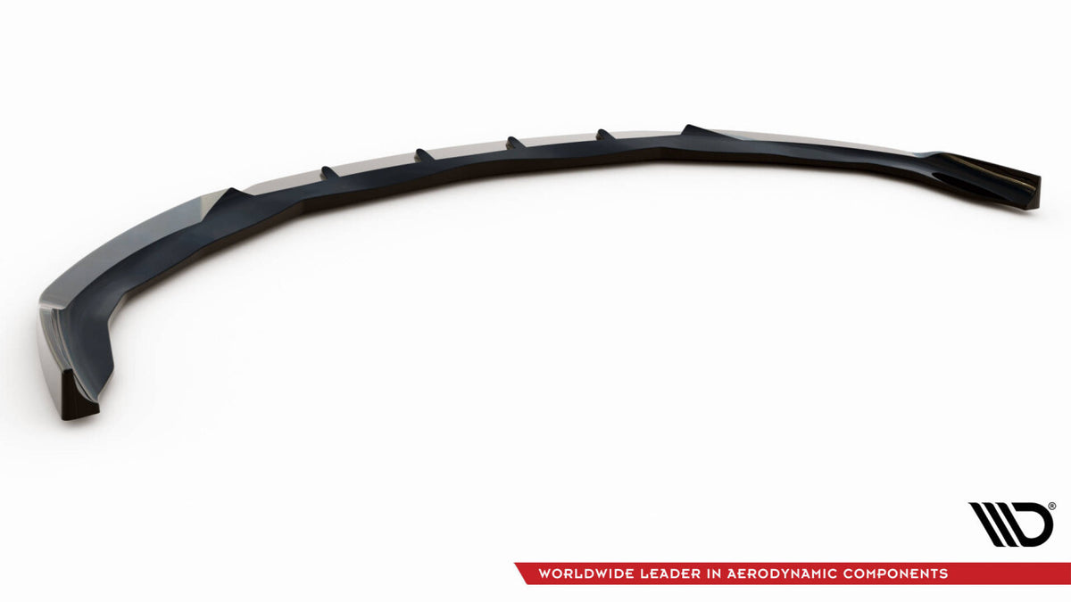 Frontlippe V.2 passend für Porsche Panamera / Panamera Diesel 970 schwarz Hochglanz