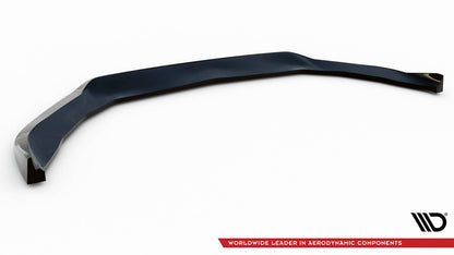 Frontlippe V.2 passend für Porsche Panamera Turbo S E-Hybrid schwarz Hochglanz