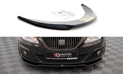 Frontlippe V.2 passend für Seat Exeo schwarz Hochglanz