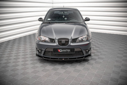 Frontlippe V.2 passend für Seat Ibiza CUPRA Mk3 schwarz Hochglanz