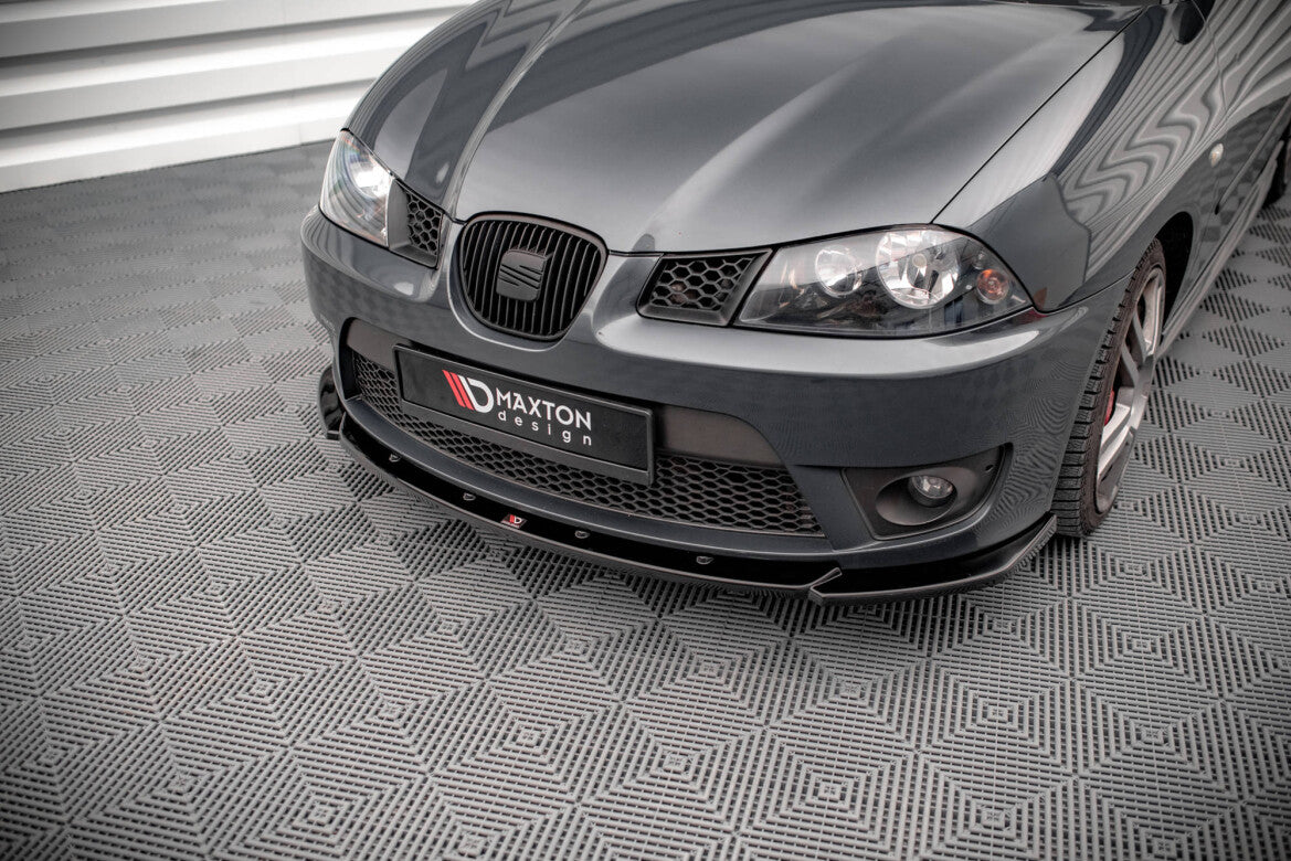 Frontlippe V.2 passend für Seat Ibiza CUPRA Mk3 schwarz Hochglanz