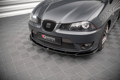 Frontlippe V.2 passend für Seat Ibiza CUPRA Mk3 schwarz Hochglanz