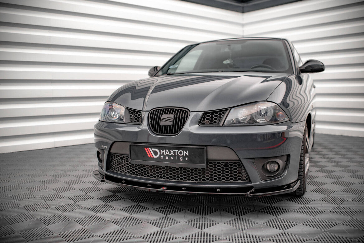 Frontlippe V.2 passend für Seat Ibiza CUPRA Mk3 schwarz Hochglanz