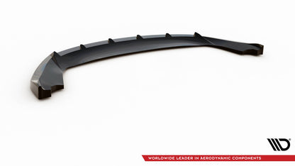 Frontlippe V.2 passend für Seat Ibiza FR SC Mk4 FL schwarz Hochglanz