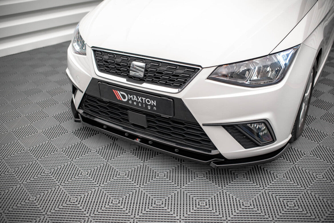 Frontlippe V.2 passend für Seat Ibiza FR/ Standard Mk5 schwarz Hochglanz