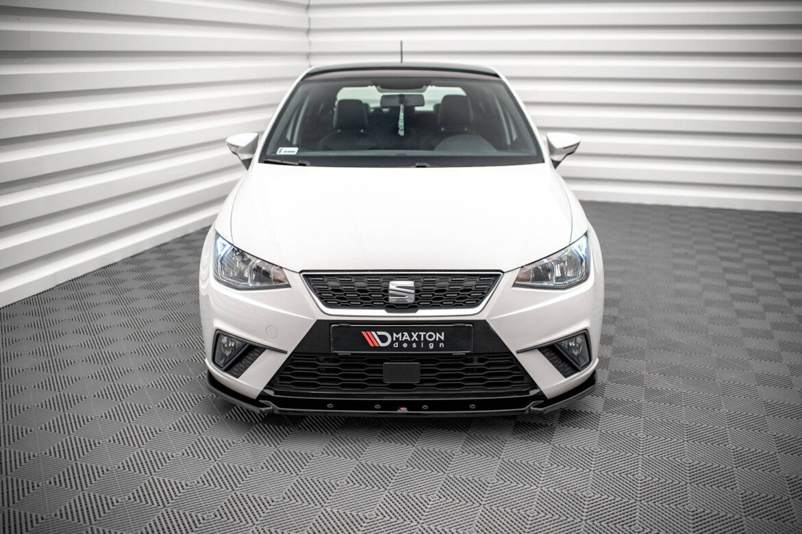 Frontlippe V.2 passend für Seat Ibiza FR/ Standard Mk5 schwarz Hochglanz