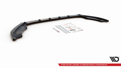Frontlippe V.2 passend für Seat Ibiza FR/ Standard Mk5 schwarz Hochglanz