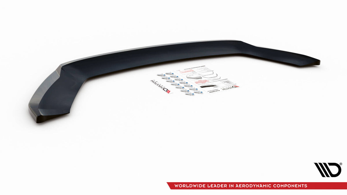 Frontlippe V.2 passend für Seat Leon FR / CUPRA Mk3 schwarz Hochglanz