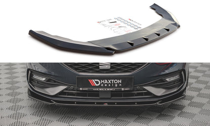 Frontlippe V.2 passend für Seat Leon FR Mk4 schwarz Hochglanz