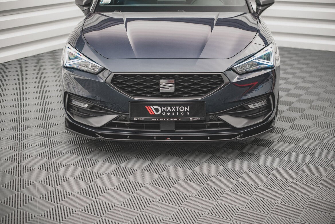 Frontlippe V.2 passend für Seat Leon FR Mk4 schwarz Hochglanz