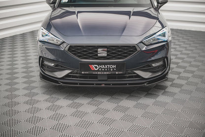 Frontlippe V.2 passend für Seat Leon FR Mk4 schwarz Hochglanz