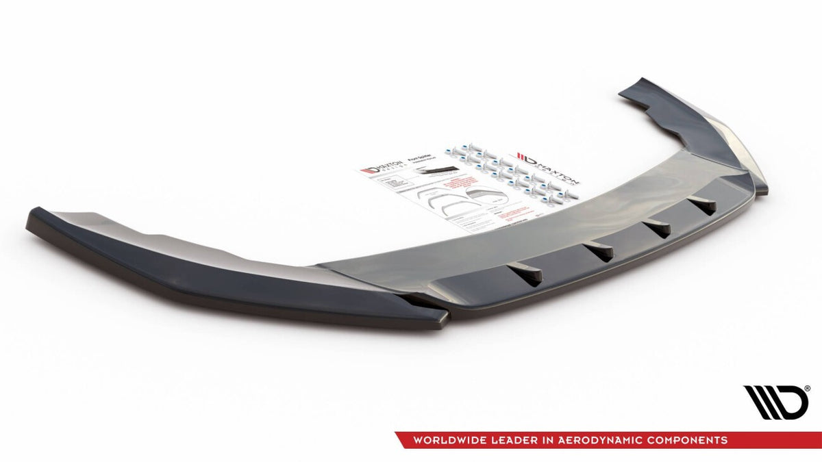 Frontlippe V.2 passend für Seat Leon FR Mk4 schwarz Hochglanz