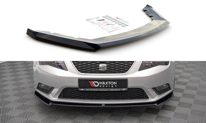 Frontlippe V.2 passend für Seat Leon Mk3 schwarz Hochglanz