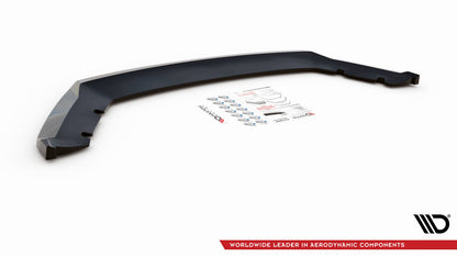 Frontlippe V.2 passend für Seat Leon Mk3 schwarz Hochglanz