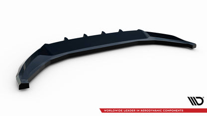 Frontlippe V.2 passend für Seat Tarraco FR Mk1 schwarz Hochglanz