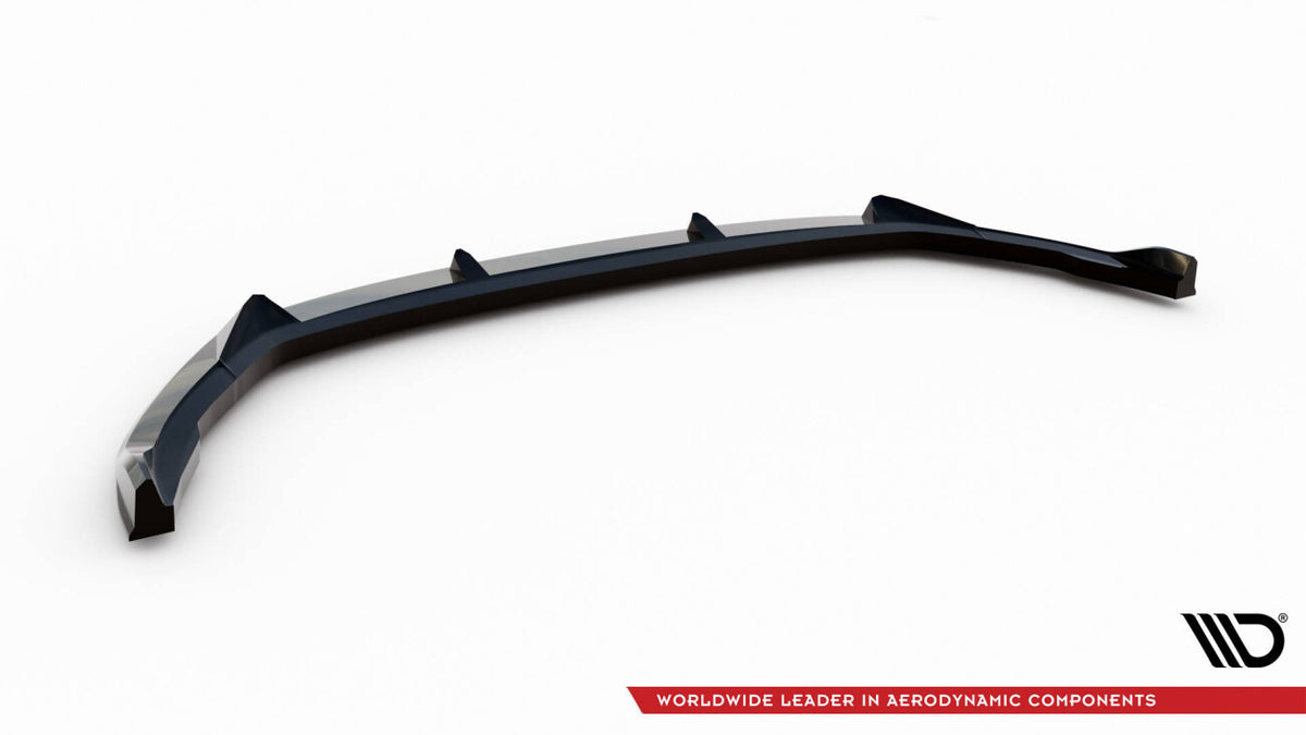 Frontlippe V.2 passend für Skoda Kamiq Monte Carlo Mk1 FL schwarz Hochglanz