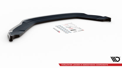Frontlippe V.2 passend für Skoda Kodiaq Mk1 FL schwarz Hochglanz
