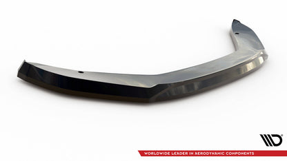 Frontlippe V.2 passend für Skoda Kodiaq RS Mk1 FL schwarz Hochglanz