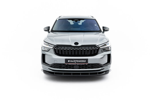 Frontlippe V.2 passend für Skoda Kodiaq Sportline Mk2 schwarz Hochglanz